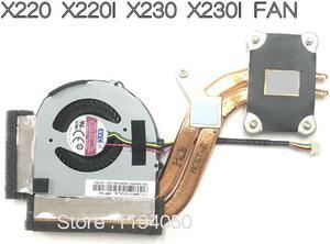 Laptop Cooling Fan with Heatsink For Lenovo  X220 X220i  X230 X230I Series FRU: 04W0435 04W1774 04W6921