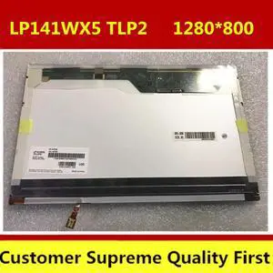 Laptop LCD Screen B141EW05 V3 LP141WX5 TLN1 LTN141AT12 with buckle For DELL E5400 E5500 E6400 notbook