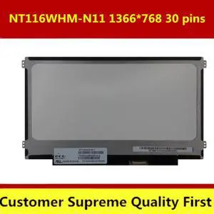 11.6" Lcd Monitors 1366x768 eDP Laptop Lcd Panel NT116WHM-N11 for Lenovo
