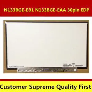 N133BGG-EA1 N133BGE-EAA fit N133BGE-EB1 LED LCD Screen 13.3 eDP WXGA Display