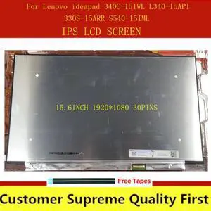 15.6" Slim LED matrix For Lenovo ideapad 340C-15IWL L340-15API 330S-15ARR S540-15IML laptop lcd screen panel Non-touch matr