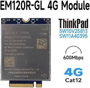 EM120R-GL 4G Module CAT12 for Lenovo ThinkPad X1 Yoga 6th X13 Yoga P14s T14 T15 P15s T14s L14 L15 Gen 2 5W10V25813