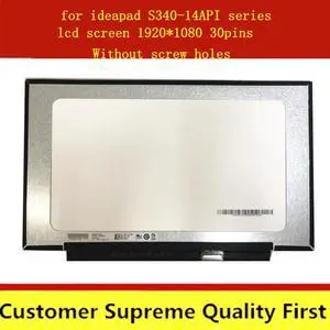 14inch FHD IPS Display For Lenovo Ideapad S340-14 S340-14API 14IIL 14IWL 14IML Laptop LCD Screen 1920X1080 LED Panel Matrix