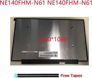 NE140FHM N61 14.0 inch NE140FHM-N61 FHD 1080p IPS Laptop Lcd Screen Replacement Display Digital EDP 30 Pins