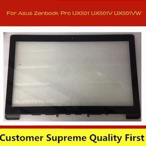 For Asus Zenbook Pro UX501 UX501V UX501VW Lcd Touch Screen Digitizer Glass with Bezel