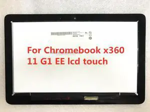 For Chromebook x360 11 G1 EELCD Touch Screen Assembly B116XAB01.3-928588-001 1366*768 HD IPS 11.6inch LCD Screen