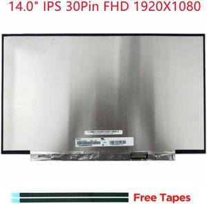 140INCH 1920*1080 30PINS IPS panel For Asus ZenBook UX425JA UX425 Laptop LCD screen