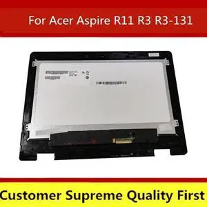 11.6'' Laptop LCD Screen B116XTB01.0 Touch Screen Assembly For Acer Aspire R11 R3-131  R3-131T Series R3-131T-P7HA HD 1366*768