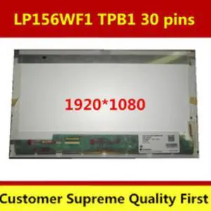 15.6'' Laptop lcd replacement screen LP156WF1 TPB1 LP156WF1-SPB1 For DELL E5510 E6510 M4500 notebook 1920*1080 30 pin