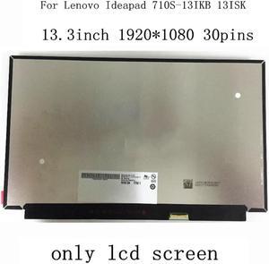 13.3 LP133WF4 SPB1 N133HCE-GP1 NV133FHM-N61 LQ133M1JW15 For Lenovo Ideapad 710S-13IKB 13ISK LCD display Screen EDP 30PIN FHD
