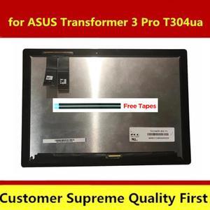and  touch display matrix LCD screen for ASUS Transformer 3 Pro T304UA T304 T304U 12.6 inch tablet touch screen