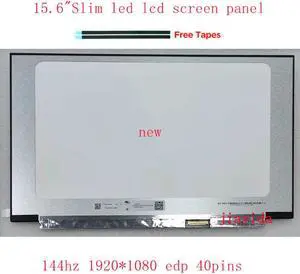 N156HRA-EA1 LM156LF2F03 LM156LF2F01 B156HAN08.4 NE156FHM-NX1 NV156FHM-NX3 15.6"Slim LED matrix laptop lcd screen panel 144hz FHD