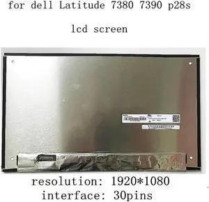 13.3" IPS LCD Screen Panel Matrix Matte for Dell Latitude7380 7390 p28s 1920x1080 Display N133HCE-G52 B133HAN04.6 LP133WF4-SPD1