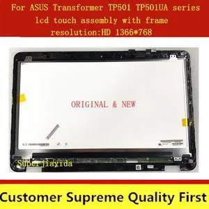 15.6'' HD Laptop LCD LED Touch Screen Panel Assembly for Asus TP501UB TP501 1366*768 ST156SM017AKM-18140