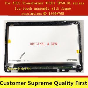 15.6"LCD Touch Screen Assembly Display TPAY15611A-01X For ASUS Transformer TP501 TP501UA series with frame W/Bezel