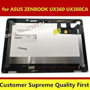 13.3" LED LCD Screen for ASUS ZENBOOK UX360 UX360CA FHD B133HAN02.7 Touch Digitizer Assembly W/ Bezel