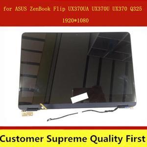 oriignal FOR ASUS ZenBook ux370 ux370u UX370UA UX370UR screen Q325 13.3" touch LCD display component for the entire upper part