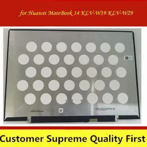 14.0" LED Touch Display For Huawei Matebook 14 KLV-W19 KLV-W29 Laptop LCD Touch Screen DIgitizer Matrix Panel Replacement