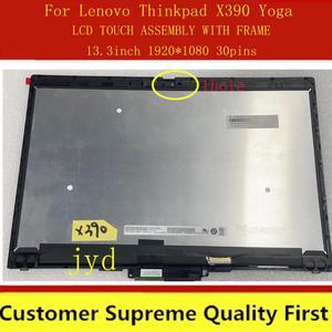 X390 Yoga LCD Screen Panel 02HM857 02HM858 02HM859 5M10V24625 02HM861 02HM862 For Lenovo Yoga X390 Display FHD