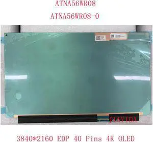 ATNA56WR08 ATNA56WR08-0 15.6'' OLED Screen Display Digitizer For ASUS Glgabyte Laptop NON TOUCH 3840*2160 EDP 40 Pins 4K OLED