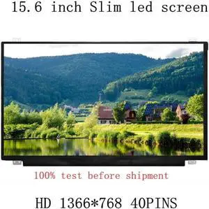 3PCS  15.6-inch Laptop LCD Screen N156BGE-L41 B156XW04 V.5 LTN156AT20 LTN156AT35 LP156WH3-TLSA 1366 * 768 LVDS 40pin panel