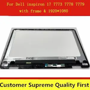 17.3 inch lcd replace For Dell inspiron 17 7773 7778 7779 Laptop LCD Touch Screen Assembly With Frame+Control Board 1920X1080 17.3 inch lcd replace For Dell inspiron 17 7773 7778 7779 Laptop LCD Touch Screen Assembly With Frame+Control Board 1920X1080