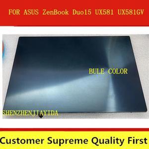 15.6'' UHD 3840X2160 top of laptop FOR ASUS ZenBook Duo 15 UX581 UX581GV OLED  Display panel touch screen assembly