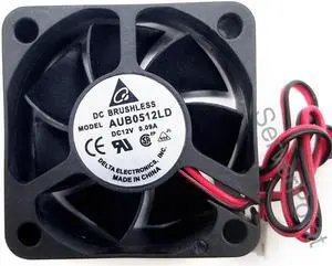 authentic AUB0512LD DC 12V 0.09A connector 50mm server cooling fan 50x50x20mm