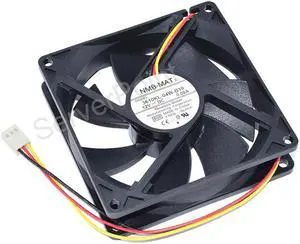 Genuine 3610KL-04W-B19 DC12V 0.08A 92 * 92 * 25mm 3-Pin Server Square Cooling Fan
