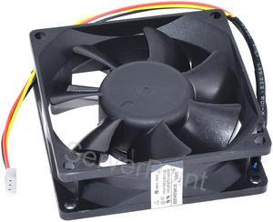 Genuine  AD08012UX257301 12V 0.30A 80 x 80 x 25mm 3-Pin DC Brushless Cooling Fan