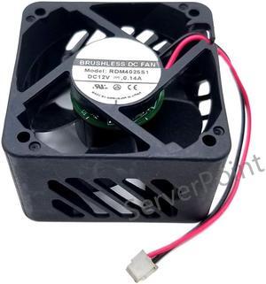 for RDM4025S1 rdm4025s1 4025 12V 0.14A 40X40X25MM 40*40*25mm 2wire Cooling Fan