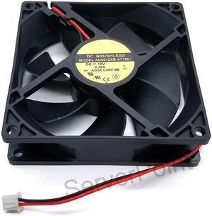 AD0912XB-A71GL DC 12V 0.42A 90x90x25mm 2-wire Server Square Cooling Fan