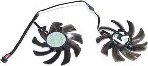 GA91S2H DC12 V 0.35A VGA Fan For GeForce GTX 1060 AMP Edition GTX 1070 Mini Graphics Card Cooling