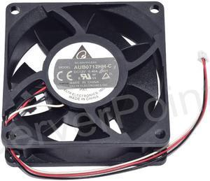 Well Tested AUB0712HH-C For Delta Electronics AS303 X1173A DC 12V 0.40A 3-Line 70x70x25mm Server Cooling Fan
