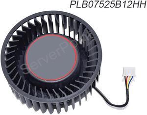 Well Tested Cooler DC12V 1.20A 75mm Four Pins Cooling Fan PLB07525B12HH For MSI RX Vega 56 8GB /RX Vega 64 8GB Video Card Fan
