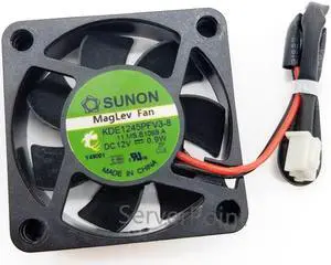 for KDE1245PFV3-8 Server Square Fan DC 12V 0.9W 45x45x10mm 2-wire