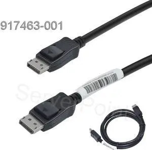 1.8M Lead Wire Display Port Male To Male Cable  917463-001 Compatible With Various Docking Stations Port Replicators Monitors 1.8M Lead Wire Display Port Male To Male Cable  917463-001 Compatible With Various Docking Stations Port Replicators Monitors