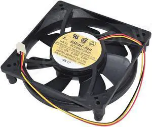 For SCUDM12B4P 12V 0.38A 4.5W 12CM 12025 120 * 120 * 25MM 3 Wires Cooling Fan