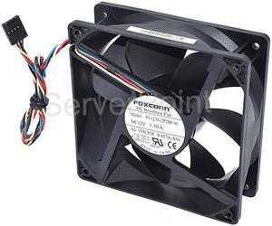 Test OK  PV123812P2BF  DC12V 1.3A 12038 12cm 120*120*38mm Four Wires Square Server Cooling Fan