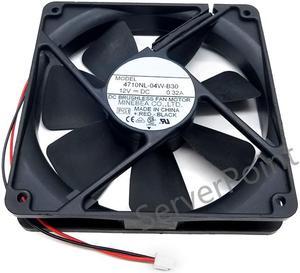 FOR NMB 4710NL-04W-B30 12V 0.32A 12CM 12025 Double Ball Cooling Fan