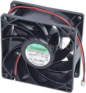 For SUNON PMD2409PMB1-A DC24V 12.2W 2-Pin Case Power Inverter Fan