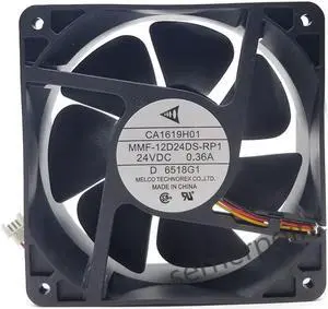 MMF-12D24DS-RP1 DC 24V 0.36A 3-wire 120X120X38mm Server Cooler Fan
