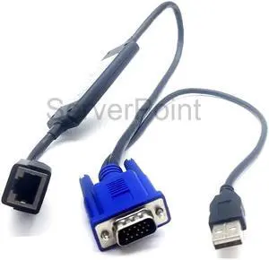 Genuine for 0UF366 UF366 for USB KVM Switch Cable Module POD SIP 2161DS 2160AS