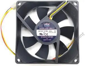 Working For A9225-22RB-3BN-F1 DC 12V 0.18A DF0922512RFMN 92x92x25mm 3Wire Cooling  Server Cooling Fan Working For A9225-22RB-3BN-F1 DC 12V 0.18A DF0922512RFMN 92x92x25mm 3Wire Cooling  Server Cooling Fan