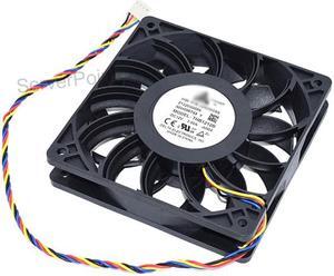 For 12V 3A THB1212B  12CM 120 * 120 * 25MM Double Ball High Speed Air Volume Fan
