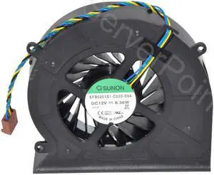 Well Tested Cooler Fan EFB0251S1-C020-S9A DC12V 6.36W Four Wires