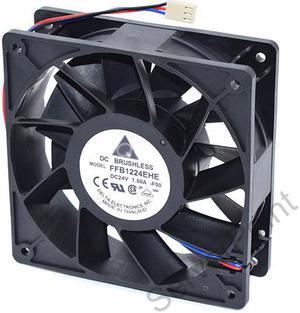 FFB1224EHE-F00 DC 24V 1.50A 3- wire Server Square Strong Wind Cooling Fan