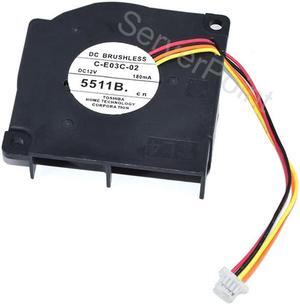C-E03C-02  4510 DC12V 180mA Projector Fan 4-wire For C261MN/C3000X/C3001X/C3005WN/C300MN