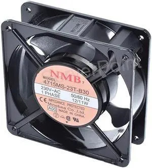 Genuine 4715MS-23T-B30 AC230V 50/60Hz 12/11W Server Square Cooling Fan
