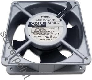 Genuine for  MU1238A-12B AC 110V 13.5W 0.11A 3050RPM 12cm 12038 120*120*38mm Cooling Fan